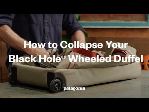 Patagonia Black Hole Wheeled Duffel 100L Travel Bag SBDY