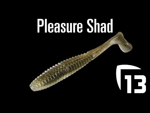 13 Fishing Pleasure Shad Softbait 11,4 cm