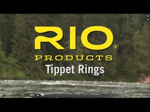 Rio Tippet Rings with fit-up aid