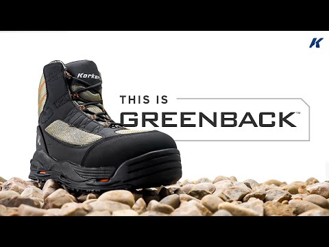 Korkers Wading Boot Greenback inkl. Felt sole