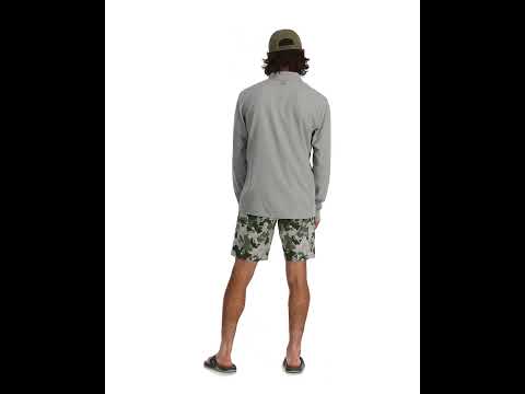 Simms BugStopper Intruder BiComp UPF30 Shirt with UV & Insect Protection Cinder