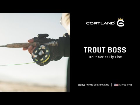 Cortland Trout Boss Floating Green / Yellow