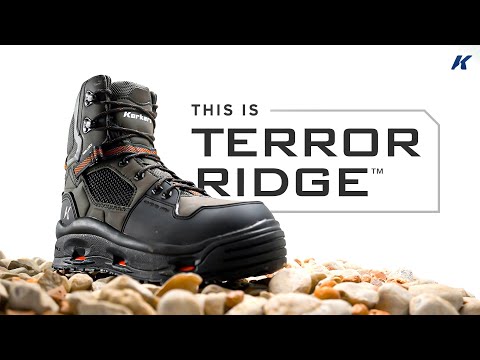 Korkers Terror Ridge Wading Boot incl. interchangeable felt & rubber soles