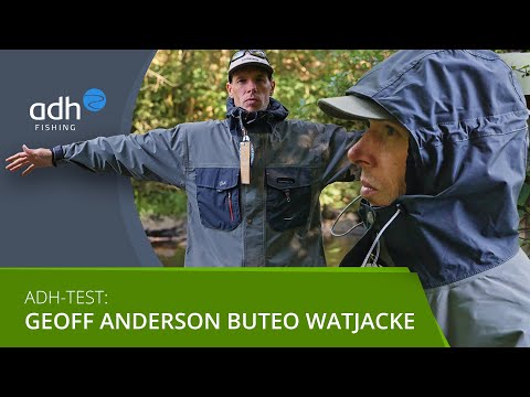 Geoff Anderson Buteo Wading Jacket grey