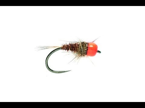 Fulling Mill Nymph - Tungsten Orange Head Mary Barbless